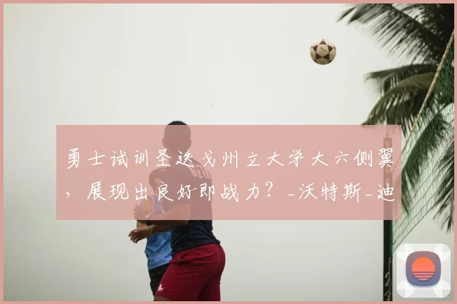 勇士试训圣迭戈州立大学大六侧翼，展现出良好即战力？_沃特斯_迪克森_球员